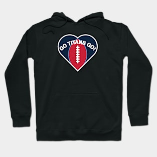 Heart Shaped Tennessee Titans Hoodie